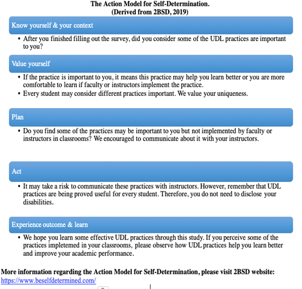 Action Model Udl